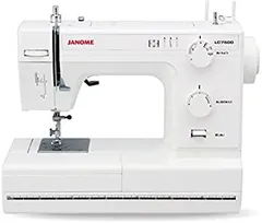 【中古】JANOME ジャノメ レザークラフト対応 パワフル 電動ミシン LC7500 レザー針 レザー押さえ 標準装備 LC-7500のサムネイル