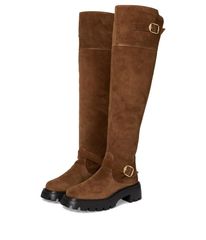 スチュアート ワイツマン レディース シューズ ブーツ・レインブーツ トール Stuart Weitzman Emerson Moto Tall Boot Coffee コーヒー