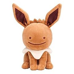 [중고] 포켓몬 센터 오리지널 봉제인형 헨신! 메타몬 이브이