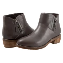 ソフトウォーク レディース シューズ スリッポン・ローファー SoftWalk Roselle Dark Grey グレーのサムネイル