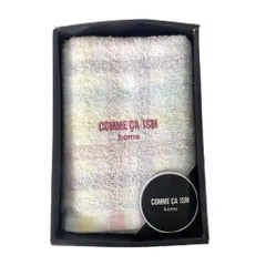 コムサイズム COMME CA ISM タオル フェイスタオル チェック 30×75cm ピンク ラベンダー マルチカラー ■GY99のサムネイル