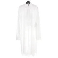 アンドゥムルメステール ANN DEMEULEMEESTER 22AW MAURICE STANDERD ELONGATED SHIRT ロングシャツ 長袖 46 ホワイト 白 2202-M-SH18-01-FA028-011 国内正規のサムネイル