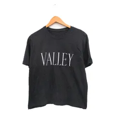 スタイルデリ STYLE DELI Tシャツ カットソー 半袖 コットン 刺繍 文字 M チャコールグレー /KT26のサムネイル