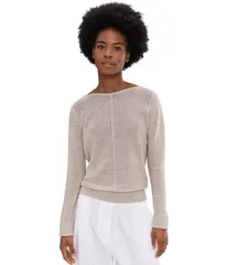 トッミーバハマ レディース アウター ニット・セーター リネン Tommy Bahama Cedar Linen Bateau Neck Sweater Naturalのサムネイル