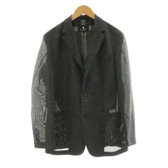 ブラックレーベルクレストブリッジ BLACK LABEL CRESTBRIDGE テーラードジャケット ブレザー 背抜き 薄手 M 黒 ブラック 51E04-103-08 /KUのサムネイル