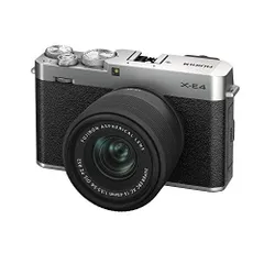 【中古】富士フイルム(FUJIFILM) ミラーレスデジタルカメラ FUJIFILM X-E4 レンズキット シルバー (XC15-45) F X-E4LK-1545-Sのサムネイル