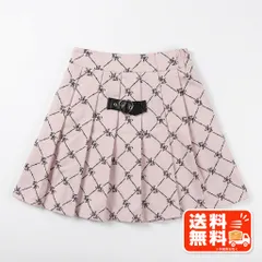 Ank Rouge アンクルージュ モノグラム柄 プリーツスカート M GRL風のサムネイル