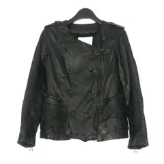 3.1 フィリップリム 3.1 phillip lim レザー ライダースジャケット ブルゾン 長袖 2 ブラック 黒 F112-6110SWL 国内正規のサムネイル
