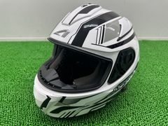 ASTONE製 ヘルメット 白/黒 GTB600 社外 中古 アストン ABS樹脂 Mサイズ 綺麗 良品 eK ASTONE製 ヘルメット 白/黒 GTB600 社外 中古 アストン ABS樹脂 M