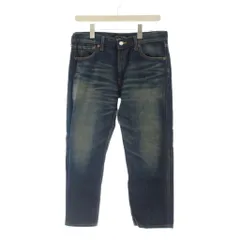 ミズイロインド mizuiro ind デニム パンツ 3 青 ブルー USED加工 /LPのサムネイル