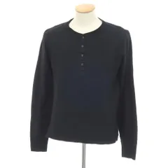 【中古】シーサー Schiesser コットン ヘンリーネック 長袖Ｔシャツ ブラック【サイズ4/S】【メンズ】のサムネイル