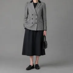 FLORENT / linen cotton double tailored jacketのサムネイル