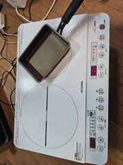 2口IHコンロ IHK-W12S-W 2024年製 専用スタンド付き - メルカリ