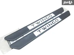 【未使用】 純正 RENAULT ルノー トゥインゴ 3 スカッフプレート 2枚 8201721843 TWINGO 即納 棚2-2-6-Dのサムネイル