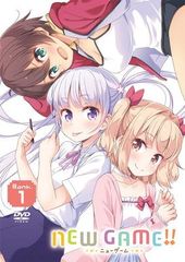 ●[중고] NEW GAME!! 뉴게임 제2기 Rank.1 [렌탈 떨어짐] [DVD]