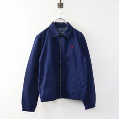 近年モデル ポロ ラルフローレン POLO Ralph Lauren L｜ネイビー アウター ポニー刺繍 ハリントン ドリズラー【2400015004266】のサムネイル