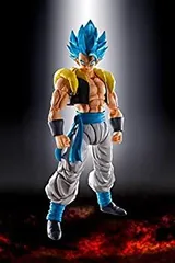 【中古】（非常に良い）S.H.フィギュアーツ ドラゴンボール スーパーサイヤ人ゴッドスーパーサイヤ人ゴジータ 約140mm ABS&PVC製 塗装済み可動フィギュア