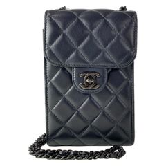 正規品CHANEL 【お買い得アイテム】カードケース付きラムスキンフォン
