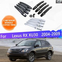 렉서스 RX RX300 RX330 RX350 RX400H XU30 2004~2009 차용 도어 핸들 커버 외장 상처 방지 장식