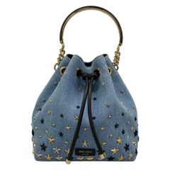 JIMMY CHOO スタースタッズ BONBON 巾着 ショルダーバッグ - メルカリ
