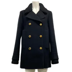 LOUIS VUITTON(ルイヴィトン) コート サイズ36 S レディース - RW142W F6CO04UET 黒 長袖/冬 ウールのサムネイル