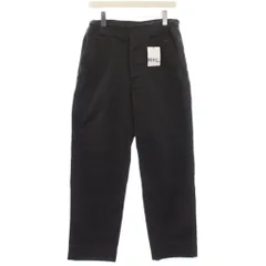 マーガレットハウエル MHL. 25SS チノパン パンツ ジップフライ ヴィンテージ加工 M 黒 ブラック 596-5240208 /TKのサムネイル