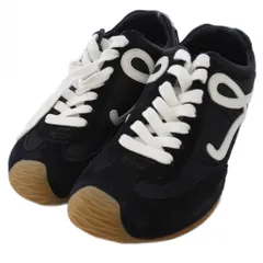 ロエベ LOEWE BALLET RUNNER 2.0 スニーカー シューズ ナイロン カーフスキン 38 黒 /BMのサムネイル