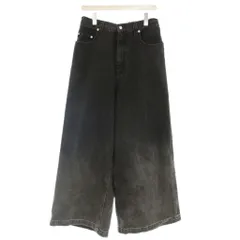 メゾンスペシャル MAISON SPECIAL Hyper Wide Denim Pants ハイパーワイド デニムパンツ 赤耳 USED加工 ジーンズ 1 黒 ブラック 11231461220 /☆Gのサムネイル