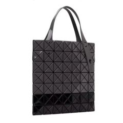 BAO BAO ISSEY MIYAKE トートバッグ マット チャコールグレー - メルカリ