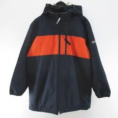 マックレガー マクレガー McGREGOR MB13-4602 リバーシブル 中綿 ジャケット 160 紺系 ネイビー フード ジップアップ 切替 キルティング キッズ 子供服のサムネイル