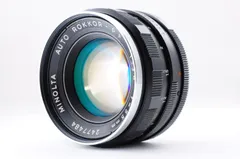 【MINOLTA AUTO ROKKOR-PF 55mm F1.8 単焦点レンズ】のサムネイル