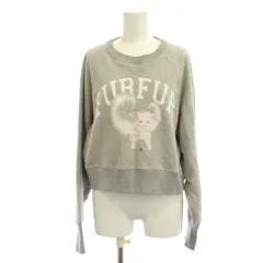 ファーファー furfur 24SS Miraスウェット トレーナー F グレー ルー 長袖 クルーネック /JPのサムネイル