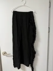 レノマ ブラック フェザー マフラーのサムネイル