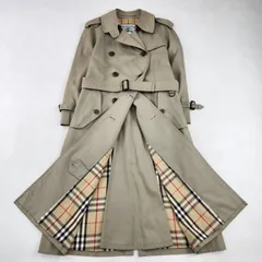 BURBERRY	トレンチコート	バーバリーズ 白タグ ノバチェック vintage ベルト ロング丈