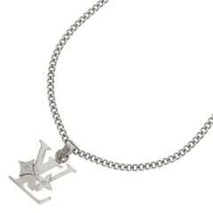 美品 LOUIS VUITTON ダミエ ステープル ネックレス 2008Q△ - メルカリ