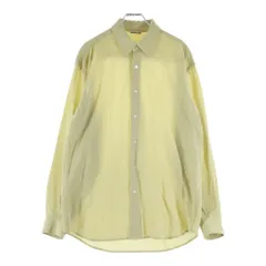 AURALEE (オーラリー) 23SS HARD TWIST WOOL VIYELLA SHIRT ハード ツイスト ウール ビエラ 長袖シャツ ベージュ A23SS02WVのサムネイル