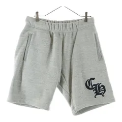 CHROME HEARTS (クロムハーツ) 25SS Y NOT CH Applique Embroidery Sweat Half Pants 7-11 CH刺繍ロゴ ハーフパンツ グレーのサムネイル