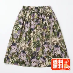 dolly-sean ドリーシーン 花柄 フレアスカート ベージュ 1 JOURNAL STANDARD風のサムネイル