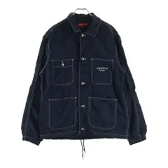 SUPREME (シュプリーム) 16SS Nylon Chore Coat ナイロン チョアコート ジャケット ネイビーのサムネイル