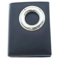 COMME des GARCONS (コムデギャルソン) SILVER EYELET シルバーアイレット Lジップウォレット 財布 ブラック SA0641SEのサムネイル
