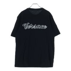 VERSACE ダメージ加工Tシャツ 半袖 ブラック - メルカリ