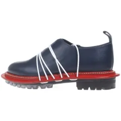 Hender Scheme (エンダースキーマ) UFO レザー シューズ ネイビーのサムネイル
