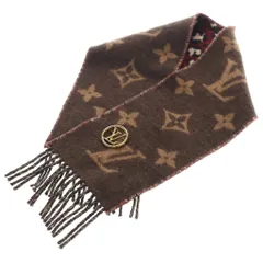 LOUIS VUITTON (ルイヴィトン) エシャルプ ミニ レイキャビック マフラー ブラウン M76362のサムネイル