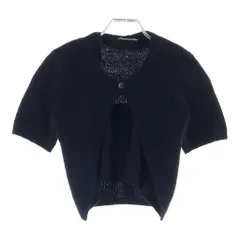 ALEXANDER WANG (アレキサンダーワン) ショートスリーブ ツインセットカーディガン ブラック 4KC3221022のサムネイル
