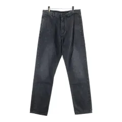 MM6 Maison Margiela (エムエムシックスメゾンマルジェラ) 24SS DENIM PANTS イタリア製 テーパード ジップフライ デニムパンツ ブラック SH2KA0004 M30009のサムネイル