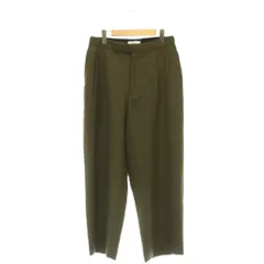 マーカ marka 23AW OFFICER PANTS 2TUCK WIDE ウール パンツ ワイド 2 カーキ /CX ■OS ■ADのサムネイル