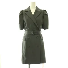 エイミーイストワール eimy istoire GRACE JACKET MINI DRESS ワンピース ベルト付き M グレー /CX ■OSのサムネイル