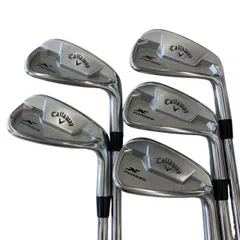 【中古】 キャロウェイ X FORGED STAR(2021) 6S アイアンセット IR リシャフト (フレックスその他) メンズ 男性用 右利き 右用 Cランク ゴルフクラブのサムネイル