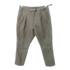 ノンネイティブ nonnative グラミチ ウォーカー アンクル カット イージー スラックス NN-P3988 無地 薄手 1 約Sサイズ カーキのサムネイル