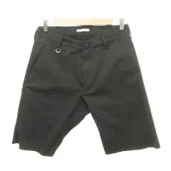 ユニフォームエクスペリメント uniform experiment 25SS ハイ ストレッチ  ピケ カットオフ ショーツ UE-250019 薄手 1 Sサイズ 黒 ブラックのサムネイル